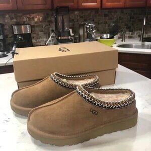 New UGG Tasman Sandals Women Slipper Chestnut